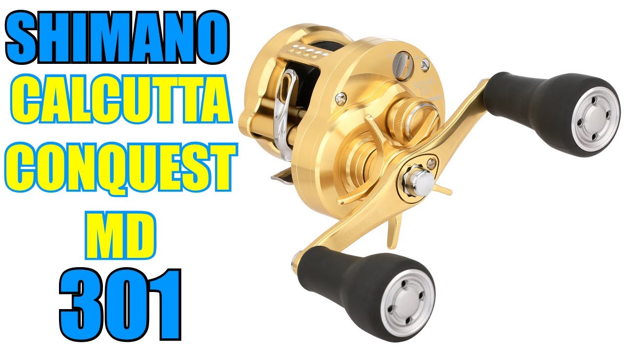 Shimano Calcutta Conquest MD CTCNQMD301XGLHB Baitcasting Reel Review | J&H Tackle