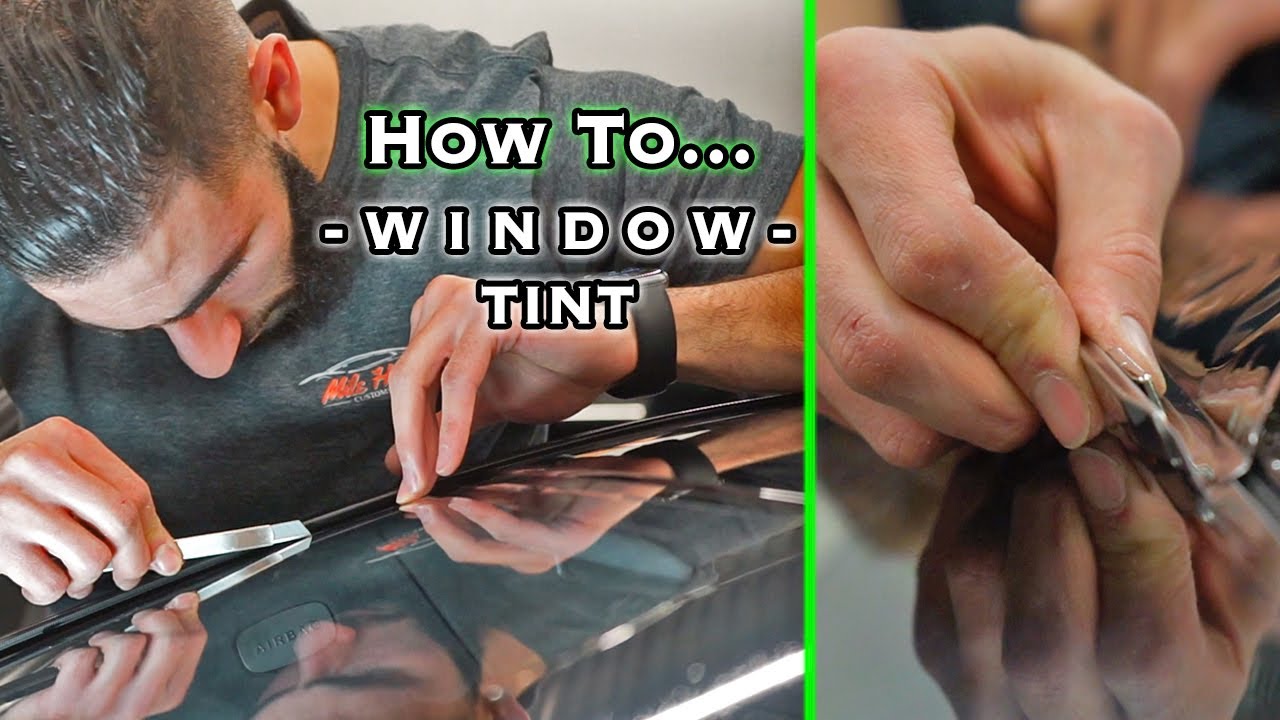 How To Tint a Front Windshield! Tips & Tricks | DIY TINT