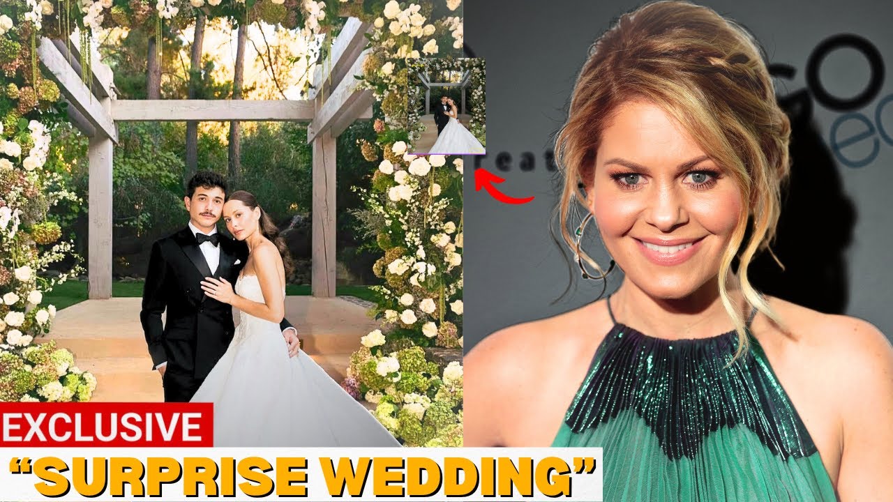 Candace Cameron Bure’s daughter Natasha marries former Disney Channel star in surprise wedding
