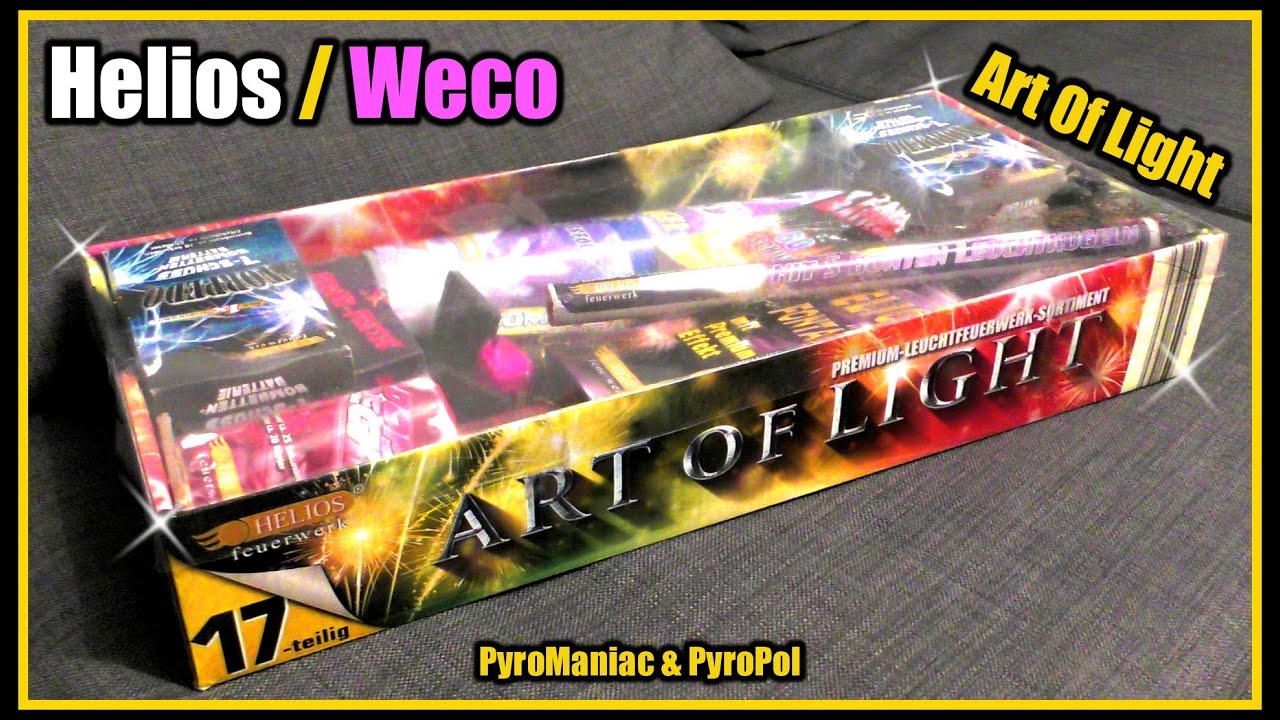Helios/Weco Art of Light - Premium-Leuchtfeuerwerk-Sortiment | PyroManiac & PyroPol