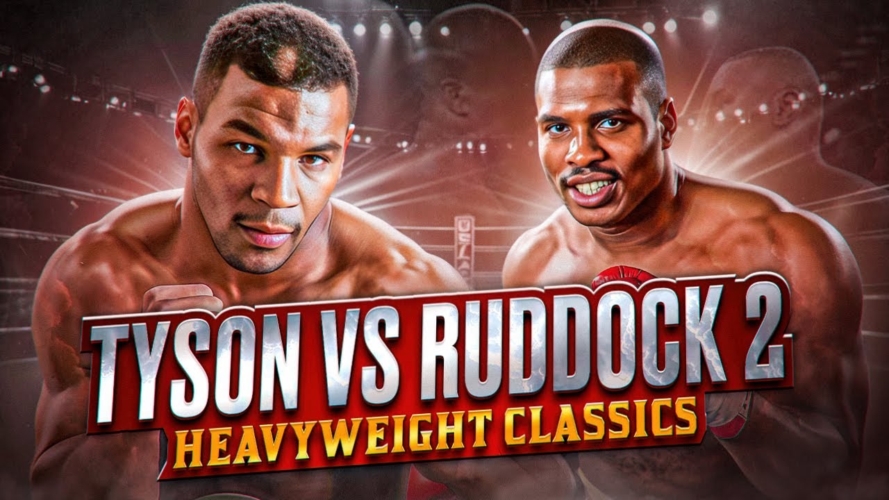 Boxing Heavyweight Classic! Mike Tyson vs Donovan Ruddock 2 Highlights | Best Quality HD