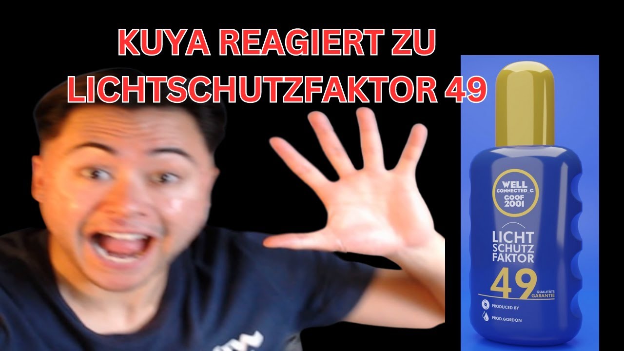 KUYA REAGIERT ZU Lichtschutzfaktor 49 by Wellconnected_G und Goof2001 #reaction #album