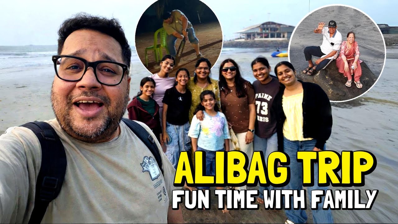 Fun time with family at ALIBAG | Alibag Trip Part 1