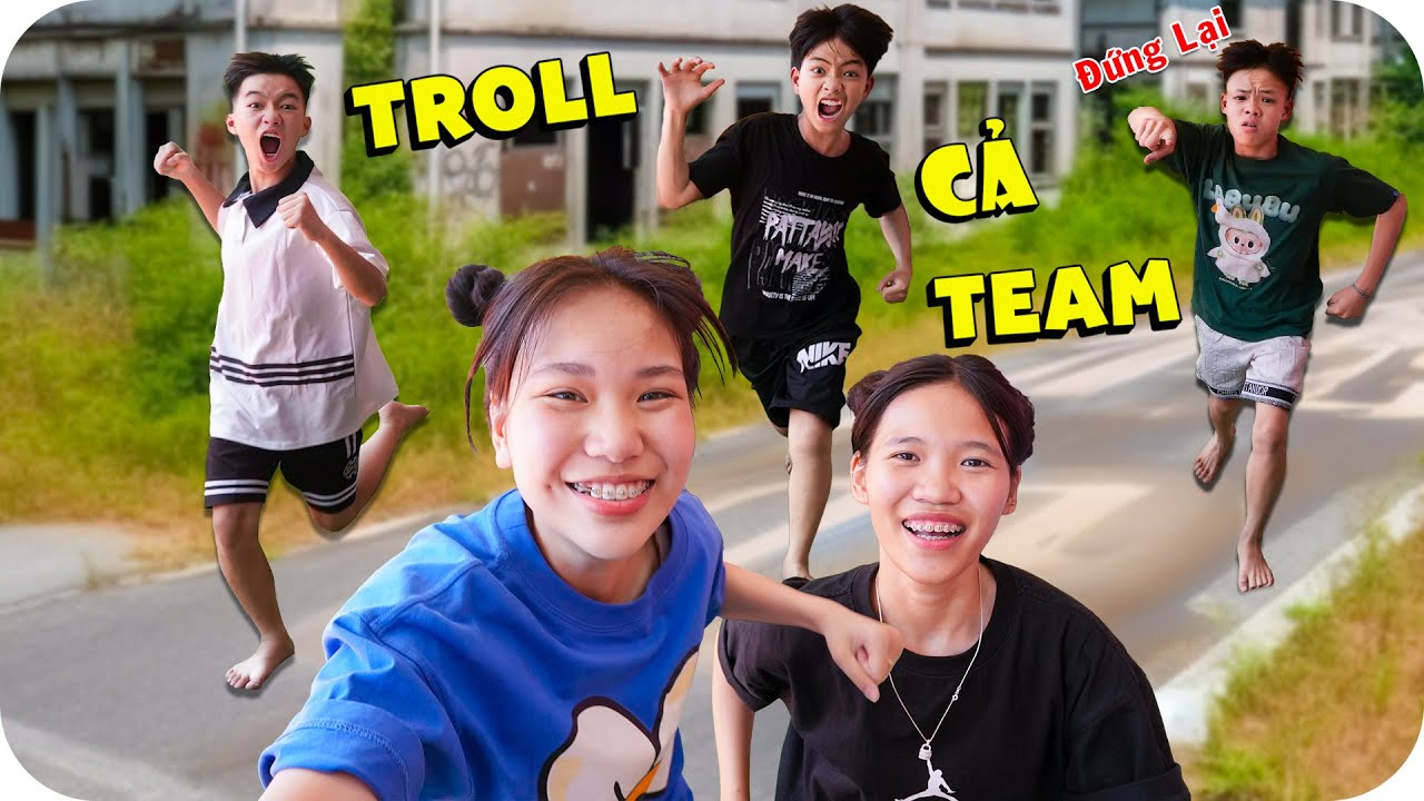 1 Ngày Troll Các Thành Viên Trong Team Hà Anh & Khánh Linh Bị Đuổi Sấp Mặt | Minh Khoa TV