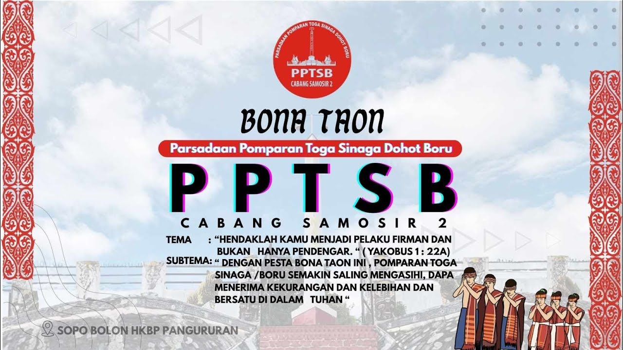 Pesta Syukuran Bona Taon 2026 PPTSB Cabang Samosir 2