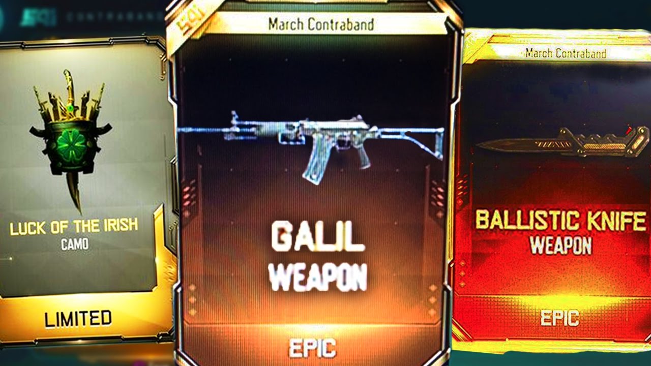 GALIL & BALLISTIC KNIFE IN BLACK OPS 3! &ndash; *NEW* BLACK OPS 3 GUNS GAMEPLAY & SUPPLY DROP OPENING!