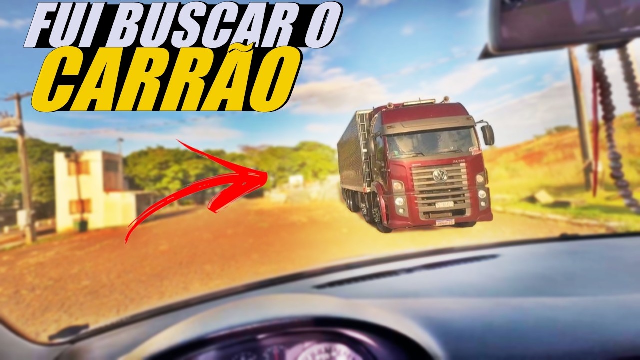 FUI BUSCAR O CARRÃO PRONTO PRA ACELERAR!!!