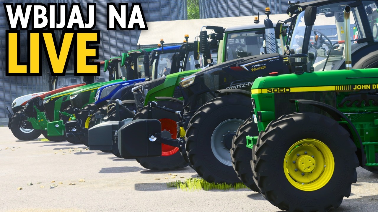 WBIJAJ NA ŻNIWA I INNE PRACE POLOWE 🔴 LIVE