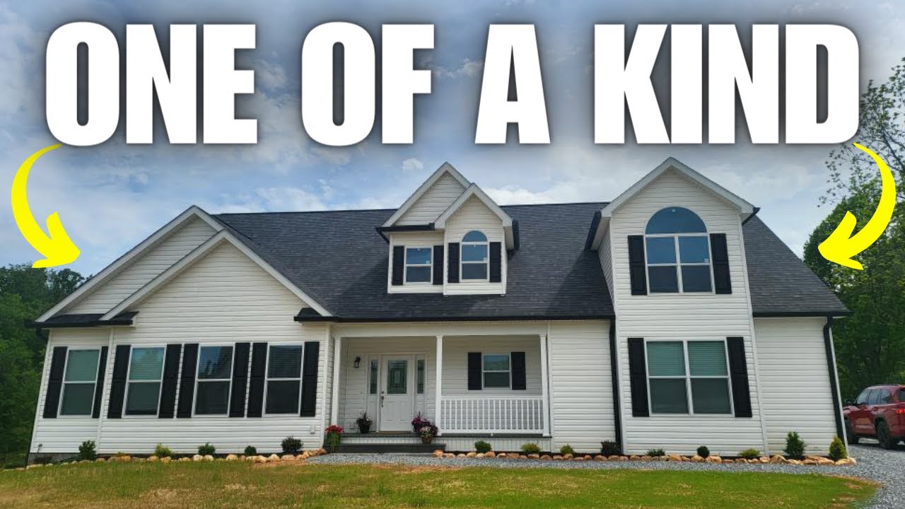 DEF WILDEST modular home tour video I've ever POSTED! Prefab House Tour