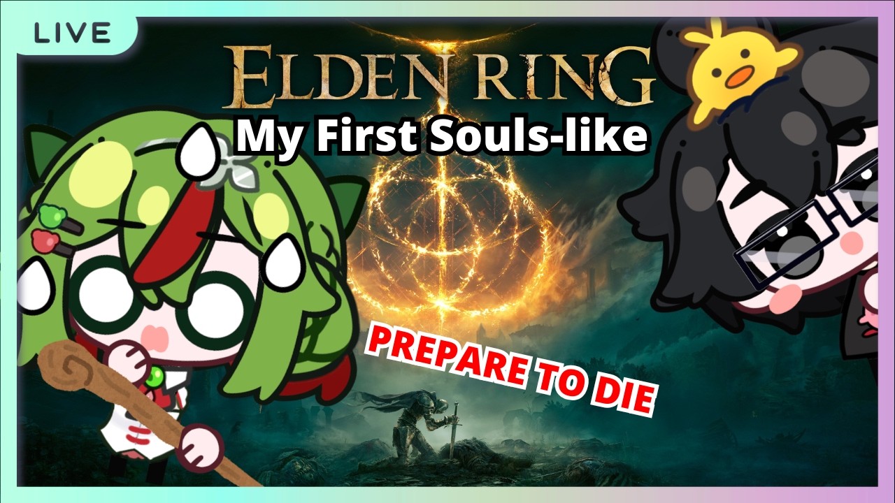 My FIRST Time Playing Elden Ring… Please Be Gentle 🥲 (Co-op w/ Nick) | Elden Ring