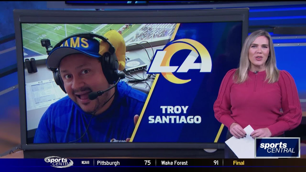 Football & Figurines: Two Passions of Spanish Voice of Rams Troy Santiago