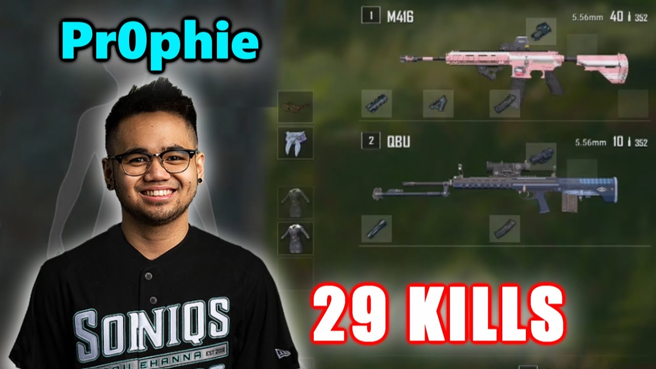 Soniqs Pr0phie & Oath Balefrost - 29 KILLS - M416+QBU - DUO vs SQUADS - PUBG