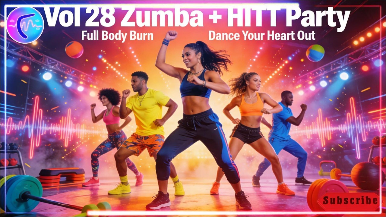 Vol 28🔥 1 Hour Zumba Workout & Dance Music Mix | High-Energy EDM, Latin, Trap Beats for Gym, Cardio
