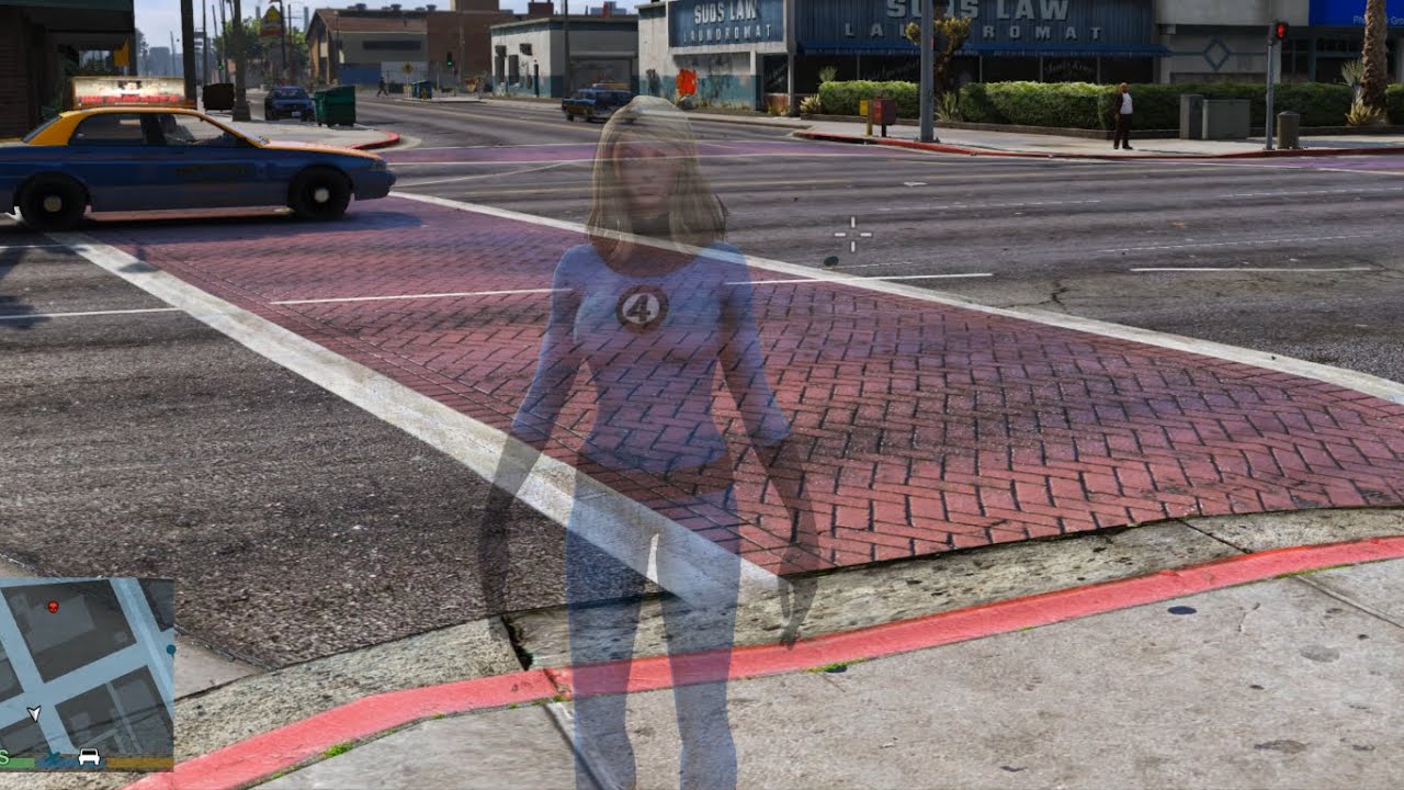Invisible Woman Script Mod (GTA 5)