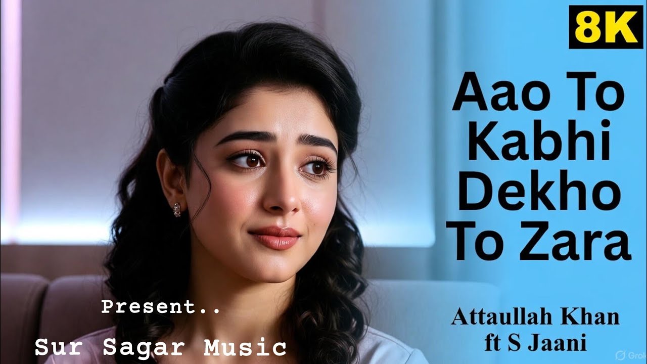 Aao To Kabhi Dekho To Zara | Sad Hindi Song | Attaullah Khan Classic | S Jaani | Sur Sagar Music 