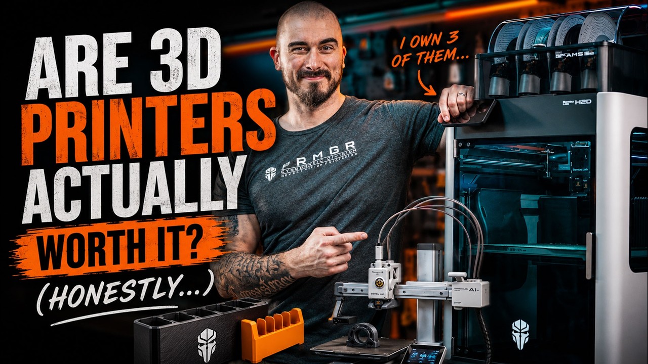Are 3D Printers Actually Worth It? (Honestly…)