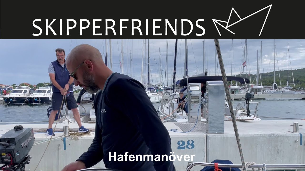 Hafenman&ouml;ver - Anlegen am Steg mit Mooring