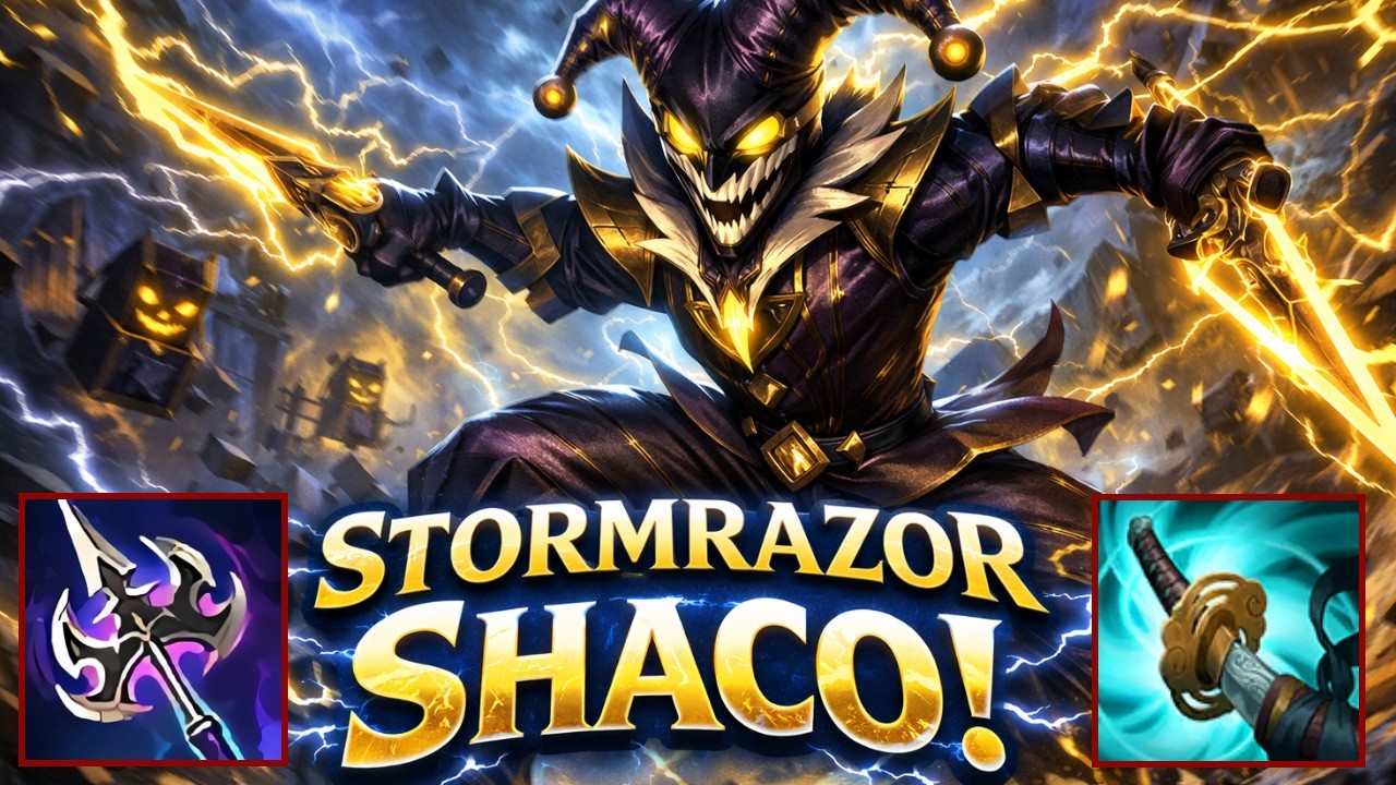 Stormrazor Shaco - Season 16 Master Ranked [League of Legends] Full Gameplay - Infernal Shaco