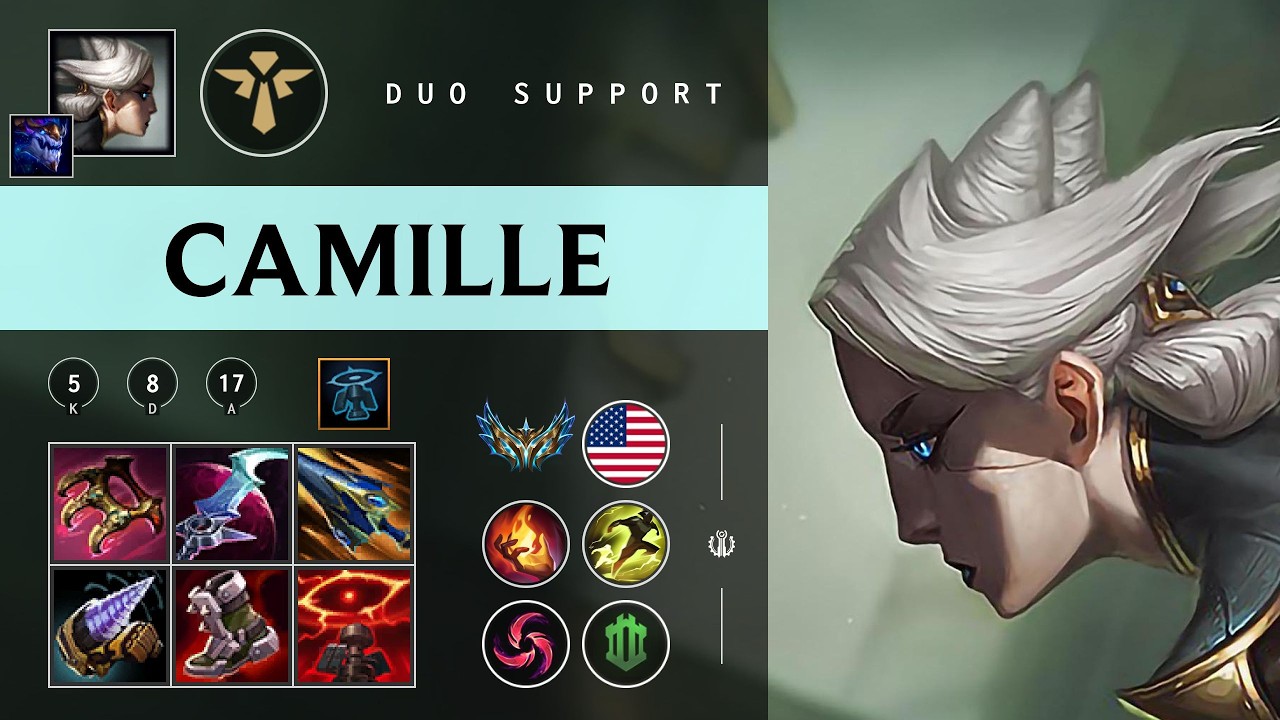 Camille Support vs Bard - NA Challenger Patch 26.05