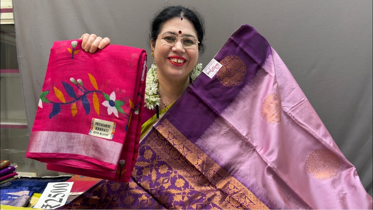 Jabardast paithani collection 😍paithani collection of kasturi paithani yeola 🥰😍| Kasturi Paithani