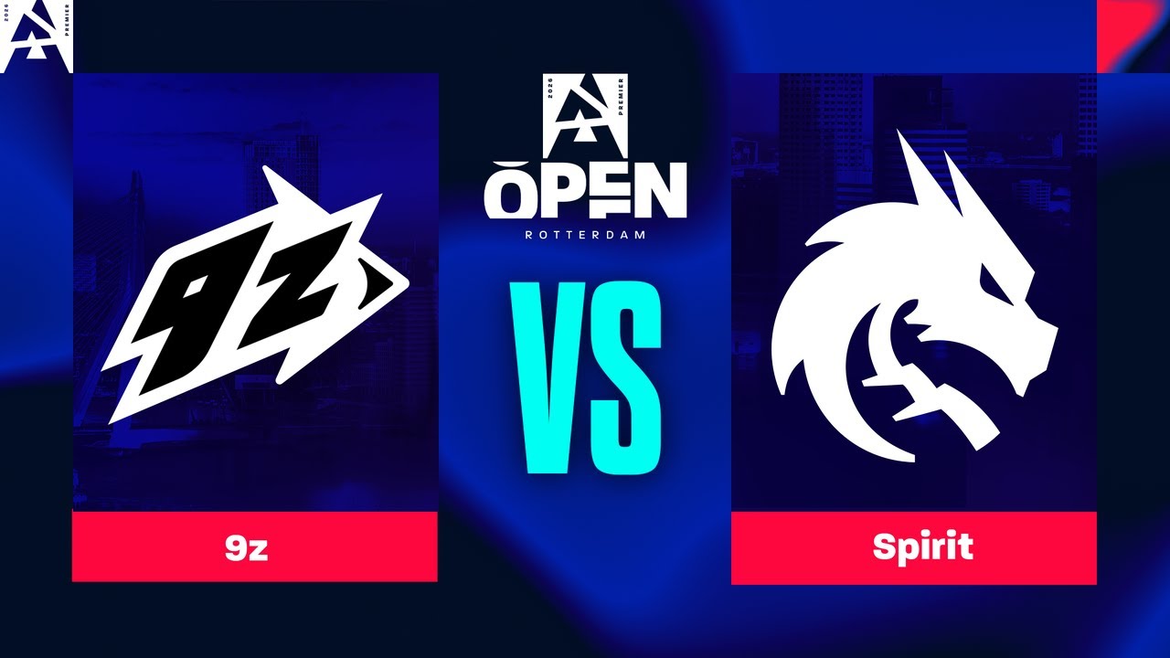9z vs Spirit - Full CS2 Match VOD - BLAST Open Rotterdam 2026