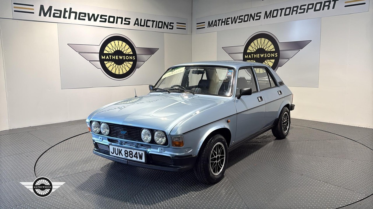 1981 AUSTIN ALLEGRO L | Mathewsons Classic Cars | Auction: 11, 12, 13 March 2026