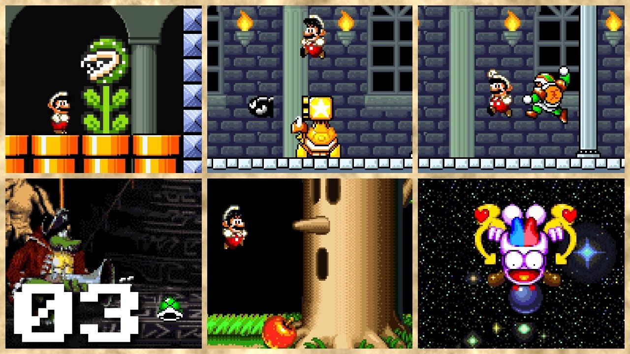 SMW Hack: Super Boss Collection / No Hit / 41-60 / Super Mario World / Part 3