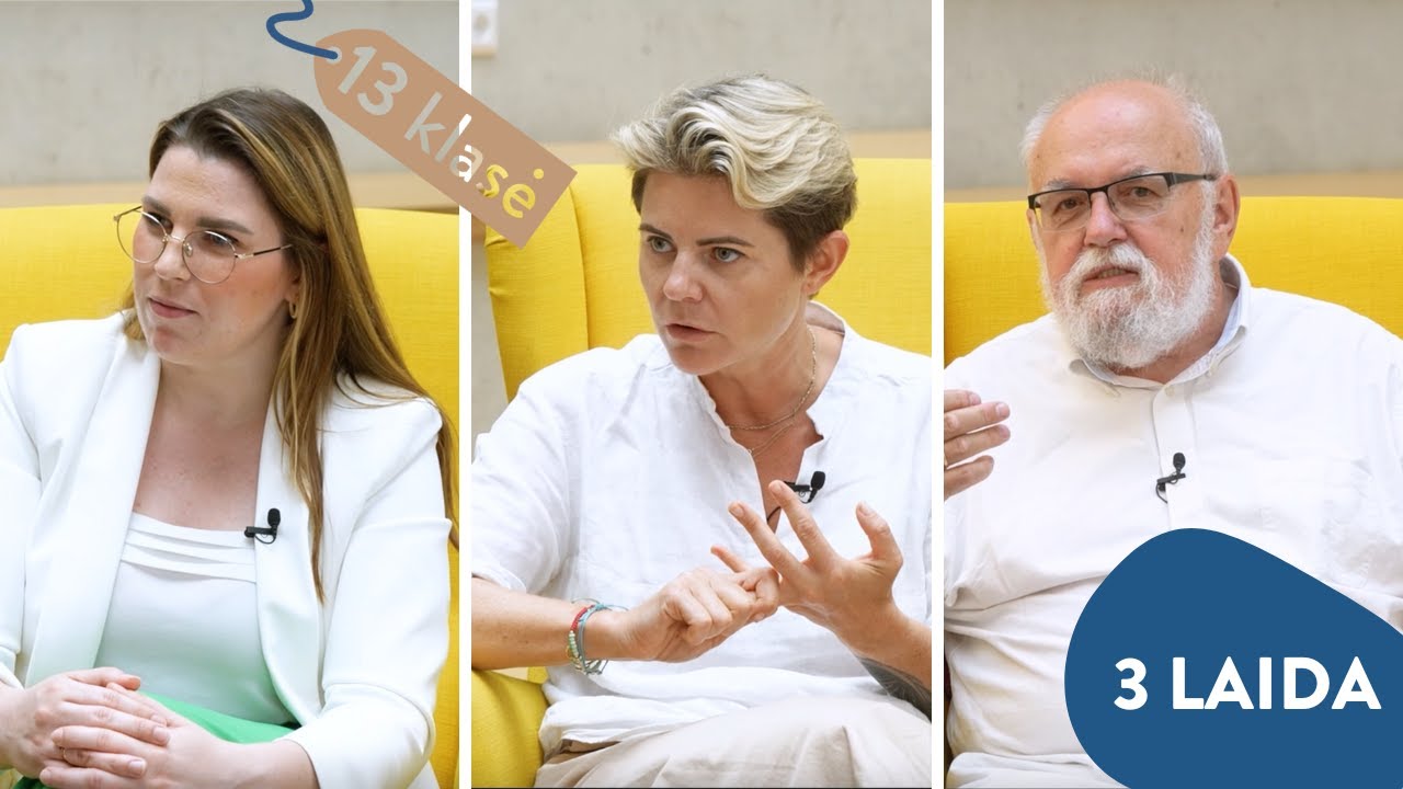 13 KLASĖ su Dr. Austėja Landsbergiene: 3 laida