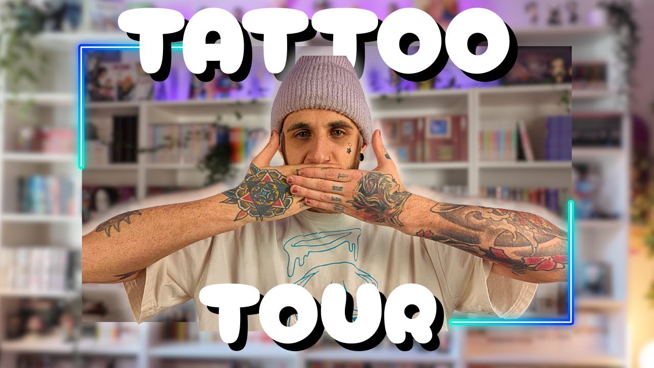 Meine komplette TATTOO TOUR 🖤🔥 | Adventskalender Tür 19 🎄 |Kidd
