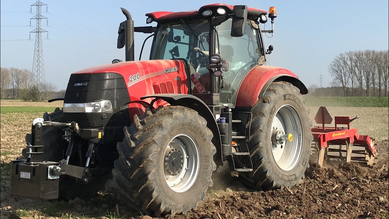 *NEW* Case Puma 200 & Goudland De Grem HD Cultivator Heavy Duty | Melkveehouderij van hoof
