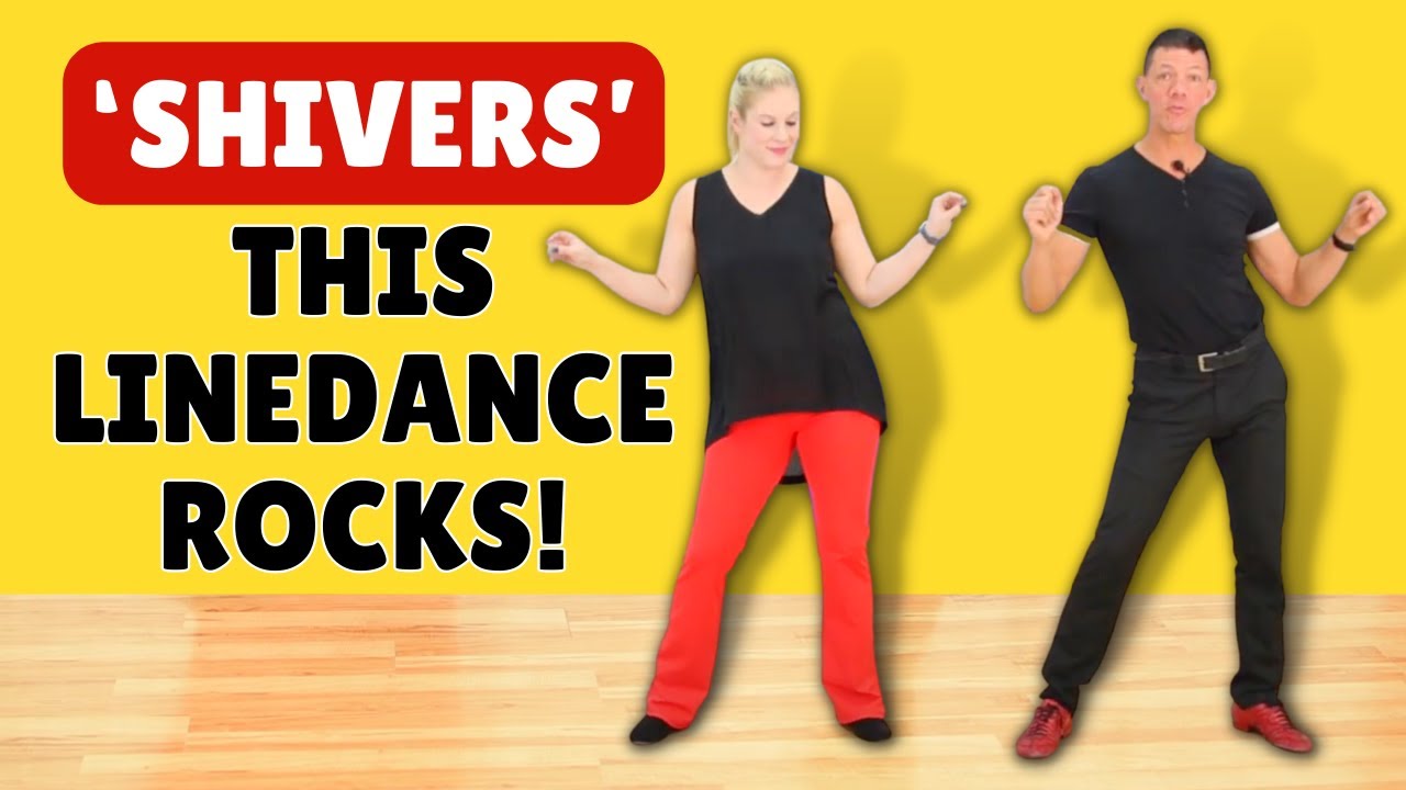 An Awesome Easy Line Dance for Beginners  👉 Shivers Teach