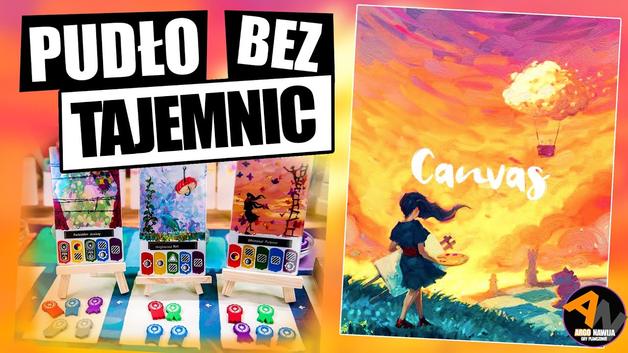 CANVAS ¦ polskie wydanie od Awaken Realms ¦ UNBOXING [2021]