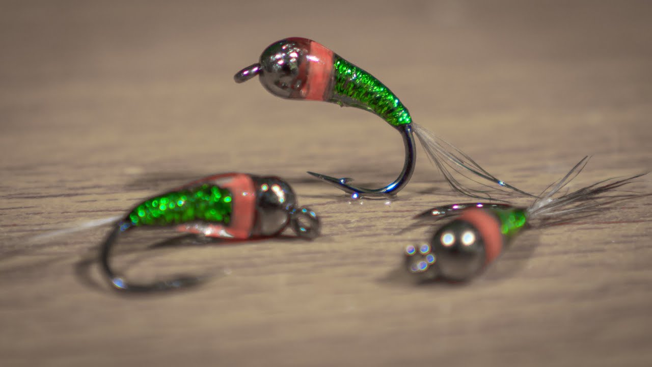 Perdigon Euro Nymph Fly | Peacock Variant