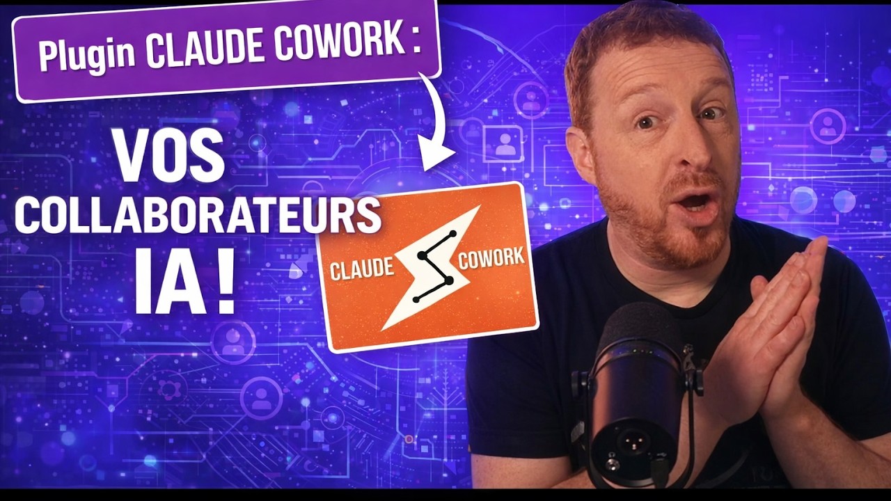 Plugin Claude Cowork : Vos collaborateurs IA !