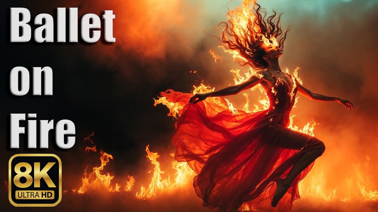 Ballet on Fire -  Emotive electronic pop symphonic ballad