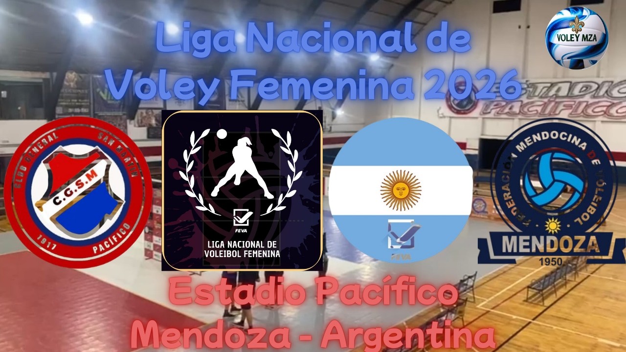 LNVF 2026 - Pacífico Mza vs San Martín Fsa