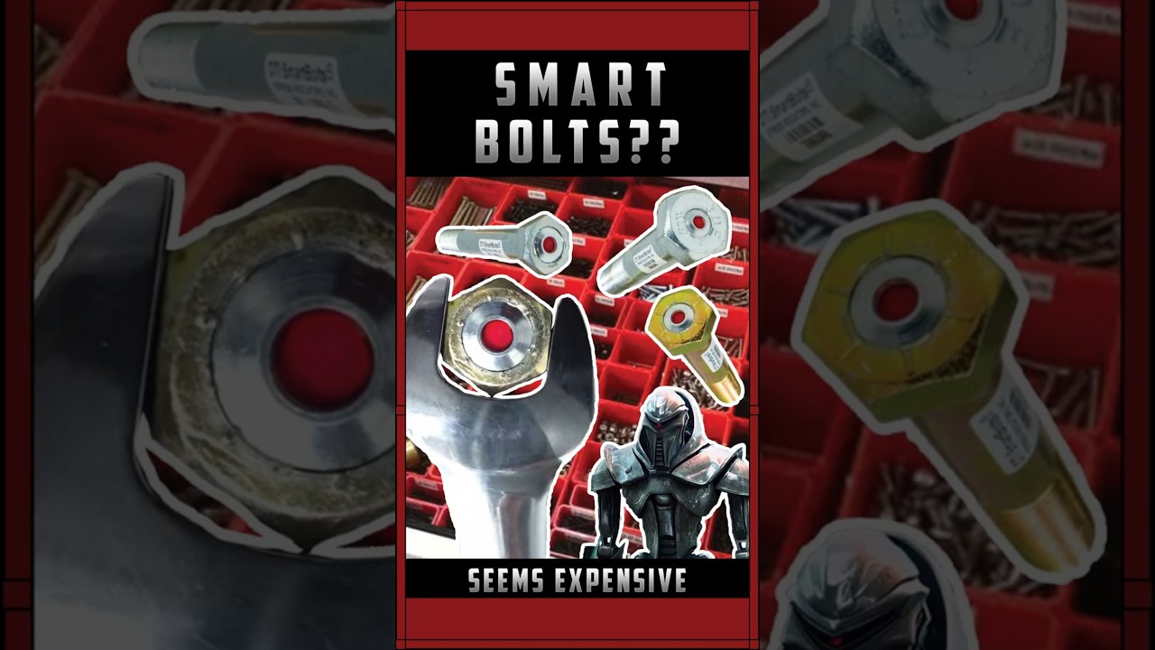 Smart Bolts That Change Color; Cool Idea, Expensive Reality? | Tech | Not politics