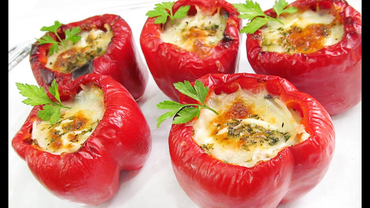 Pimientos Rellenos de Carne fáciles y deliciosos