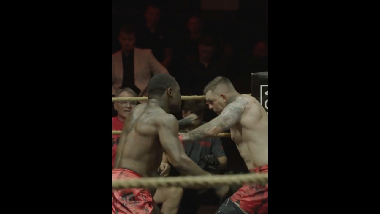 Polsko-afrykańska awantura na gołe pięści. GROMDA #bareknuckle #gromda #ko #fight #awantura #polska