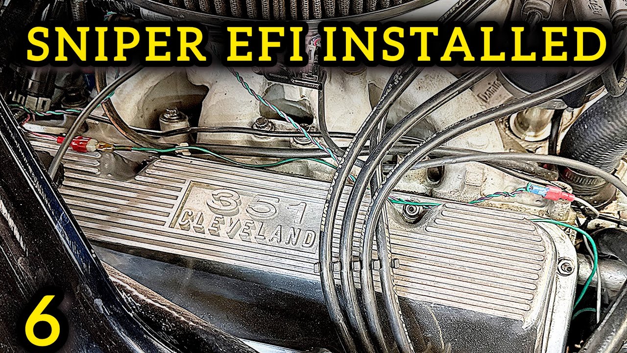 Goodbye Carburetor: Hello Holley Sniper EFI. Part 6