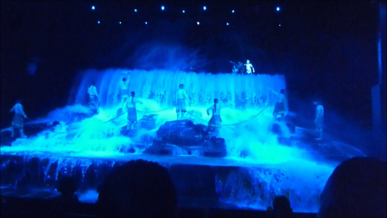 Waterfall on Stage in Beijing, China