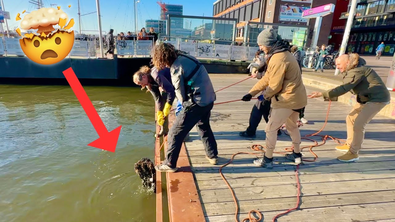 Magnet Fishing WW2 Docks Ends with a Big Profit!
