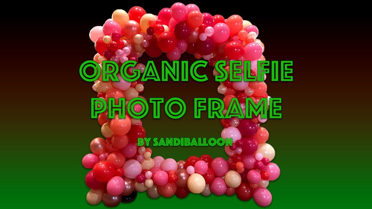 Organic Balloon Photo Frame