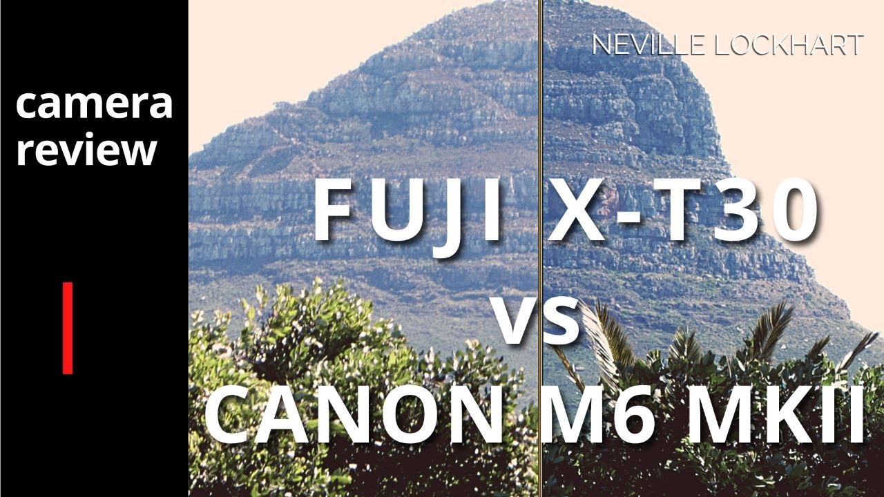 Fuji X-T30 vs Canon M6 MKII