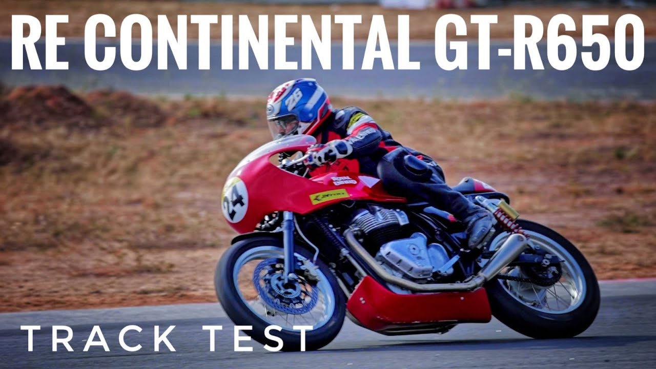 Royal Enfield Continental GT-R650 track test