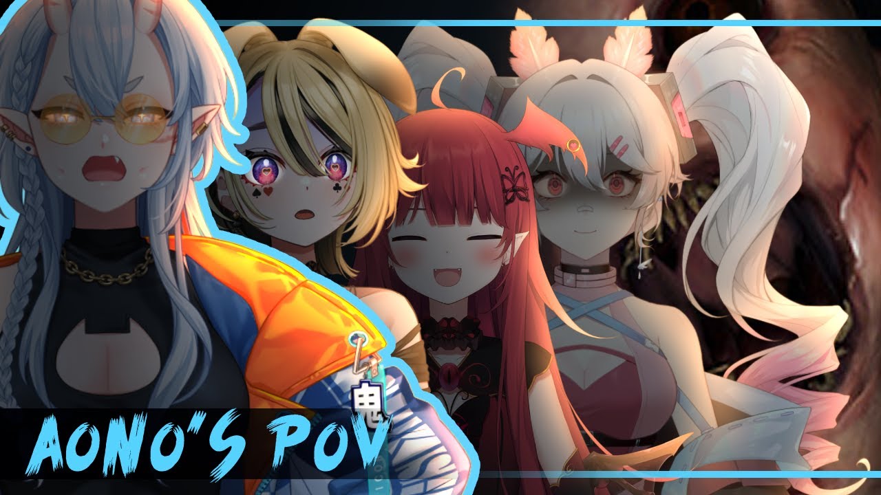 【 MUSTSCREAM COLLAB 】LOSING MY VOICE WITH CUTE GIRLS???【 Aono Shikishima | Ricorie Productions 】