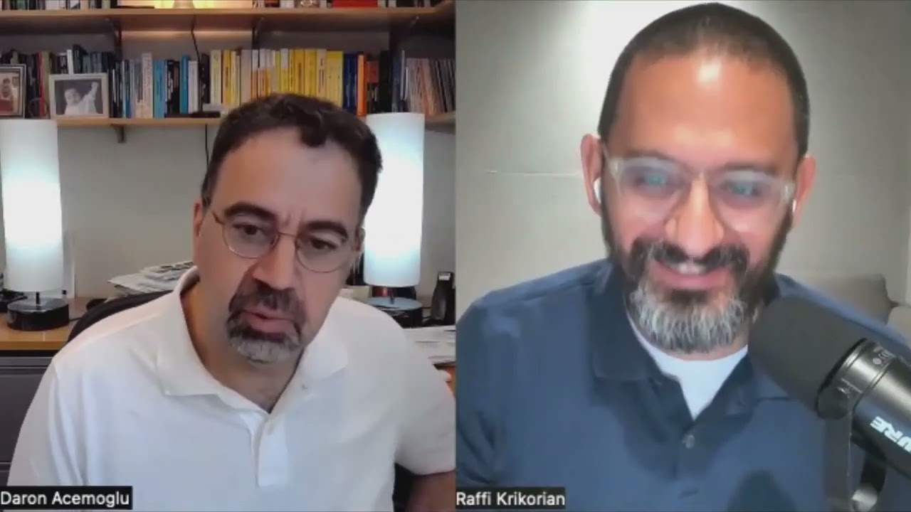 Nobel Laureate Daron Acemoglu and TUMO Board Member Raffi Krikorian on AI & Education