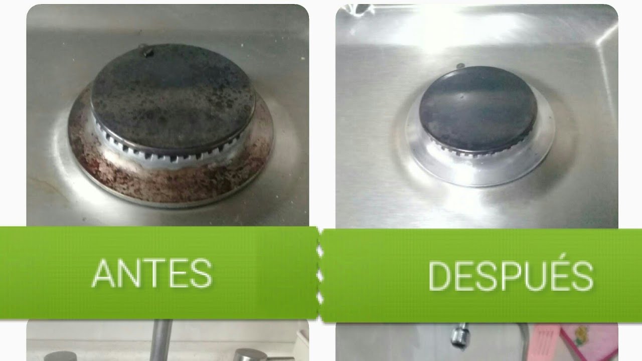 Como limpiar y dar brillo a la estufa y tarja./Limpieza con 1 sólo producto. #amadecasamexicana