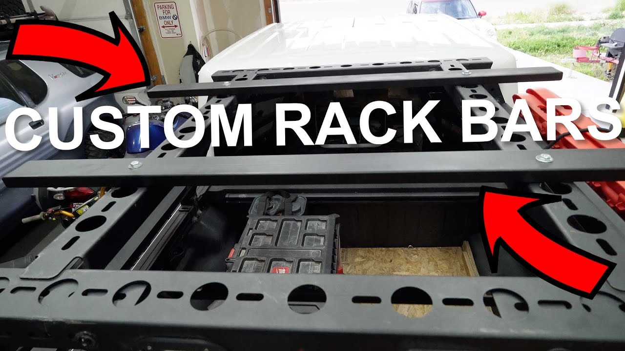 Custom Rooftop Tent Rack Bars