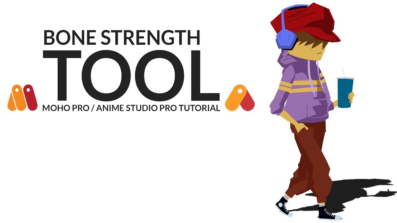 Учебник по риггингу персонажа | Moho Pro | Anime Studio Pro | Прочность костей